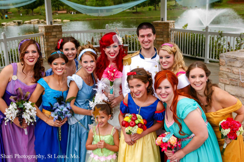 Illustration for article titled This is the most impressive Disney Princess wedding we've ever seen
